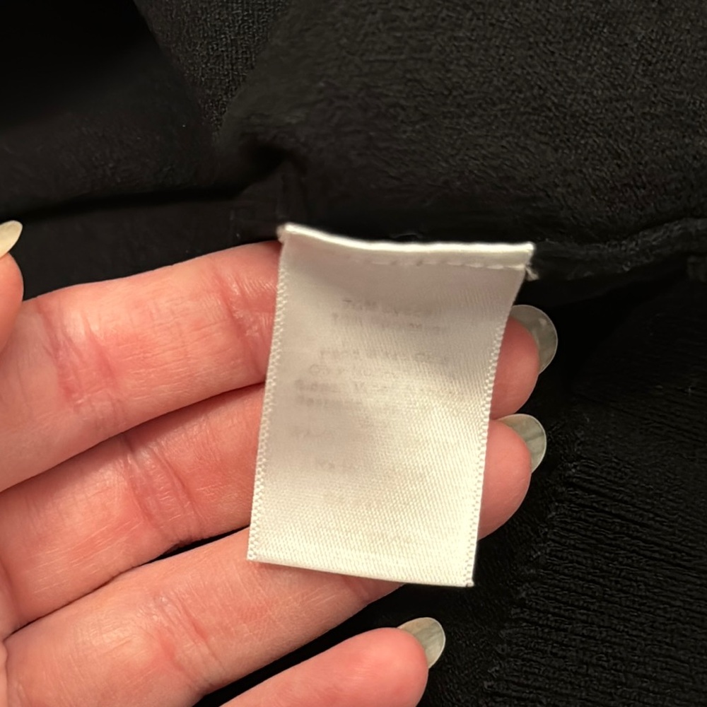 Talbots Black Buttoned Sweater - Picture 4 of 4